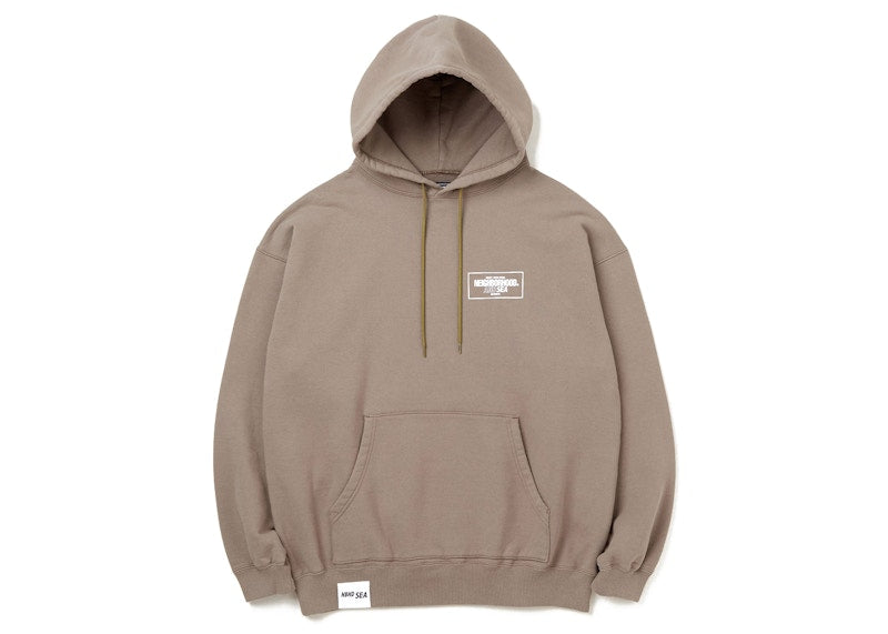 Neighborhood x Wind and Sea L/S Sweatparka Hoodie Brown