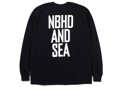 Neighborhood x Wind and Sea L/S Tee (SS23) Black