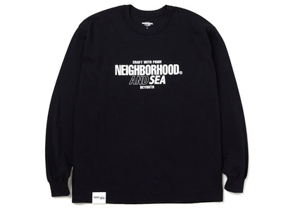 Neighborhood x Wind and Sea L/S Tee (SS23) Black
