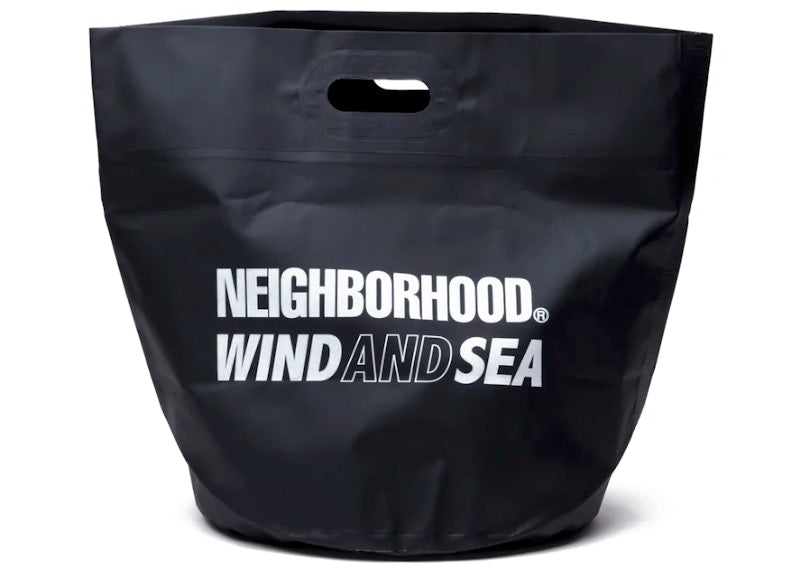 Neighborhood x Wind and Sea P-Trap Bag Black