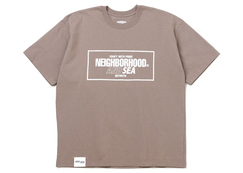 Neighborhood x Wind and Sea S/S Tee (SS23) Brown