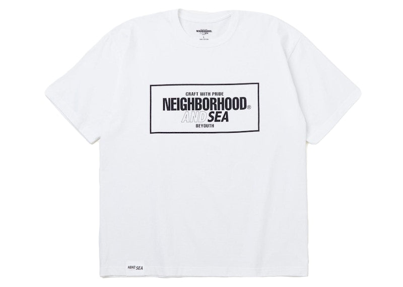 Neighborhood x Wind and Sea S/S Tee (SS23) White
