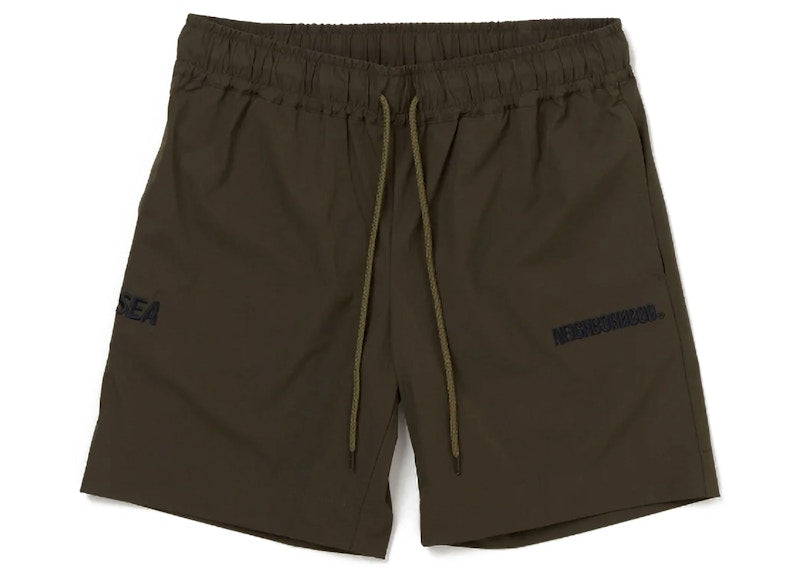 Neighborhood x Wind and Sea Shorts Olive Drab