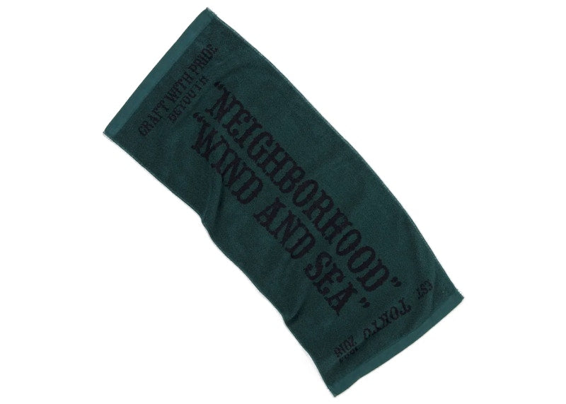 Neighborhood x Wind and Sea Sports Towel Green