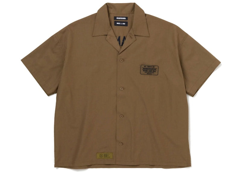 Neighborhood x Wind and Sea Work Shirt Olive Drab