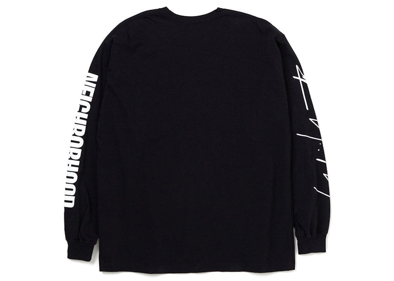 Neighborhood x Yohji Yamamoto L/S T-Shirt Black