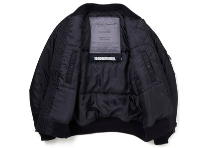 Neighborhood x Yohji Yamamoto MA-1 Jacket Black