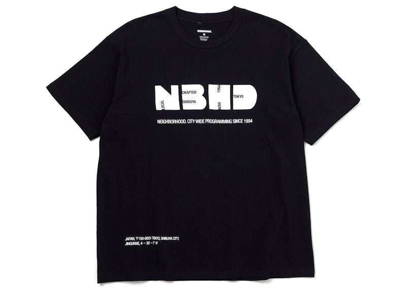 Neighborhood x fAWA© FW-1 T-Shirt Black