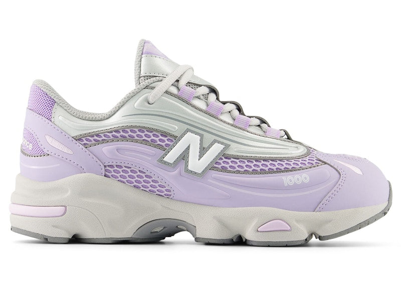 New Balance 1000 Bright Lavender Light Silver Metallic (GS)