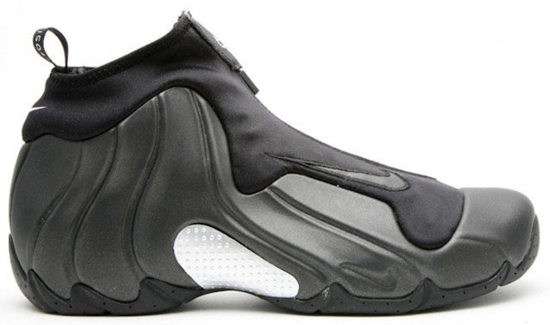 Nike Air Flightposite Black Metalic Silver (2008)