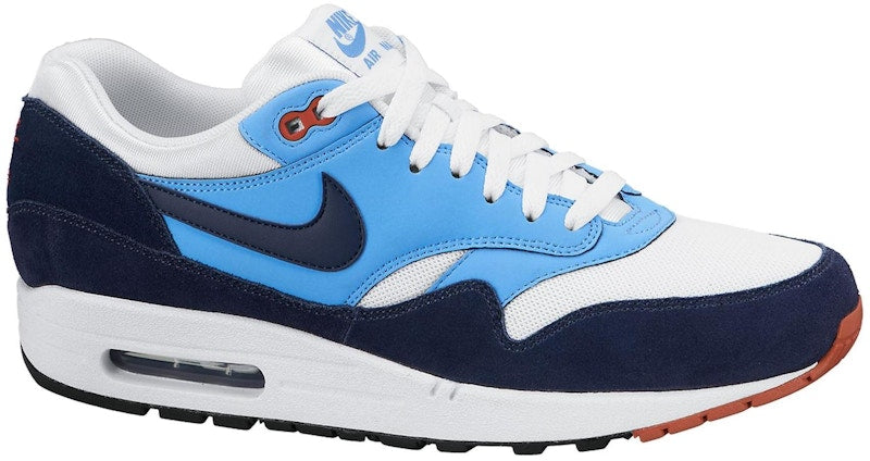 Nike Air Max 1 White Midnight Navy
