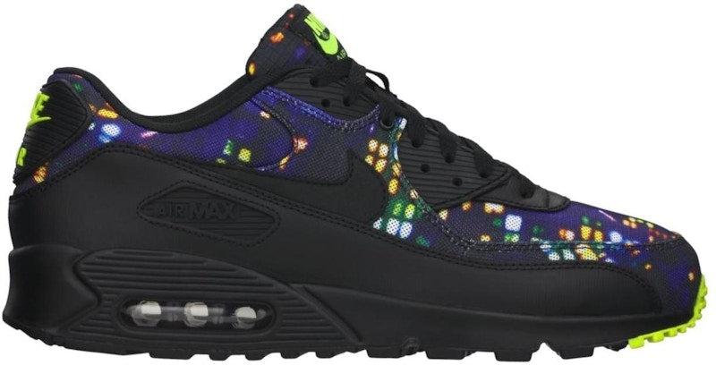 Nike Air Max 90 Black Volt Grey