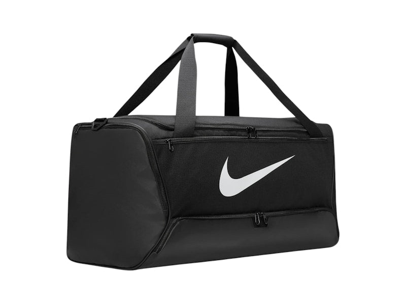Nike Brasilia 9.5 Training Duffel Large 95L Bag Black/Black/White