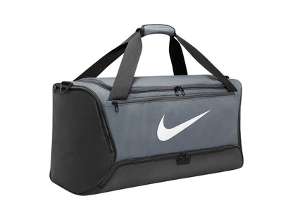Nike Brasilia 9.5 Training Duffel Medium 60L Bag Iron Grey/Black/White