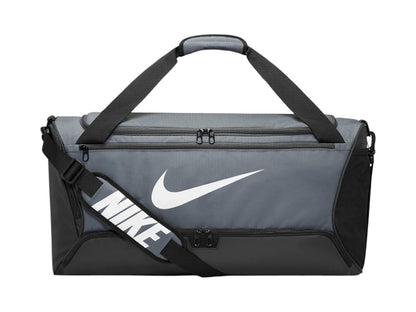 Nike Brasilia 9.5 Training Duffel Medium 60L Bag Iron Grey/Black/White