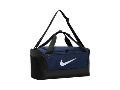 Nike Brasilia Training Duffel Small 41L Bag Midnight Navy/Black/White