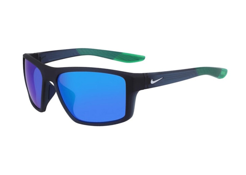 Nike Brazen Fury Sunglasses Matte Midnight Navy/Turquoise Mirror (DC3292-410-60)
