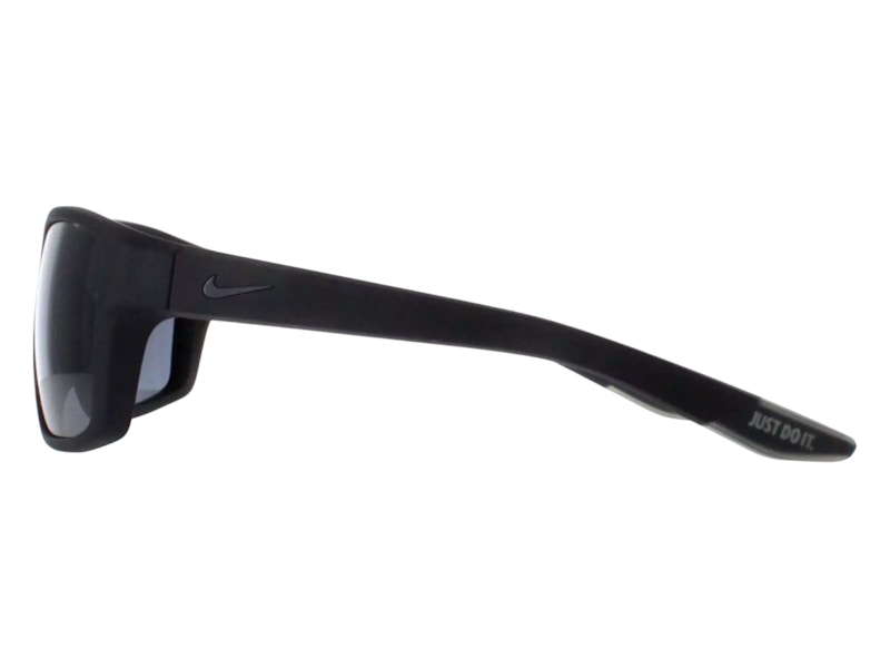 Nike Brazen Fury Wrap Sunglasses Matte Black Silver Flash (BRAZEN-FURY-MI-DC3294-011-6017)