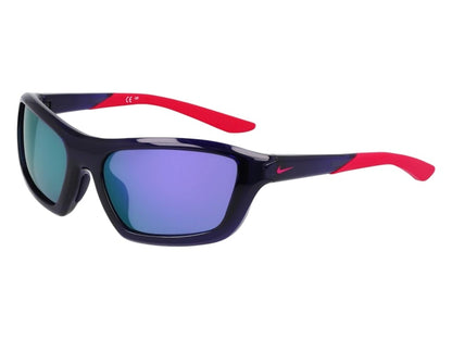 Nike Brazer M Wrap Sunglasses Purple Ink Violet Mirror (BRAZER-M-FV2401-500-5417)