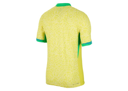 Nike Brazil 2024 Match Home ADV Authentic Jersey Dynamic Yellow/Lemon Chiffon/Green Spark