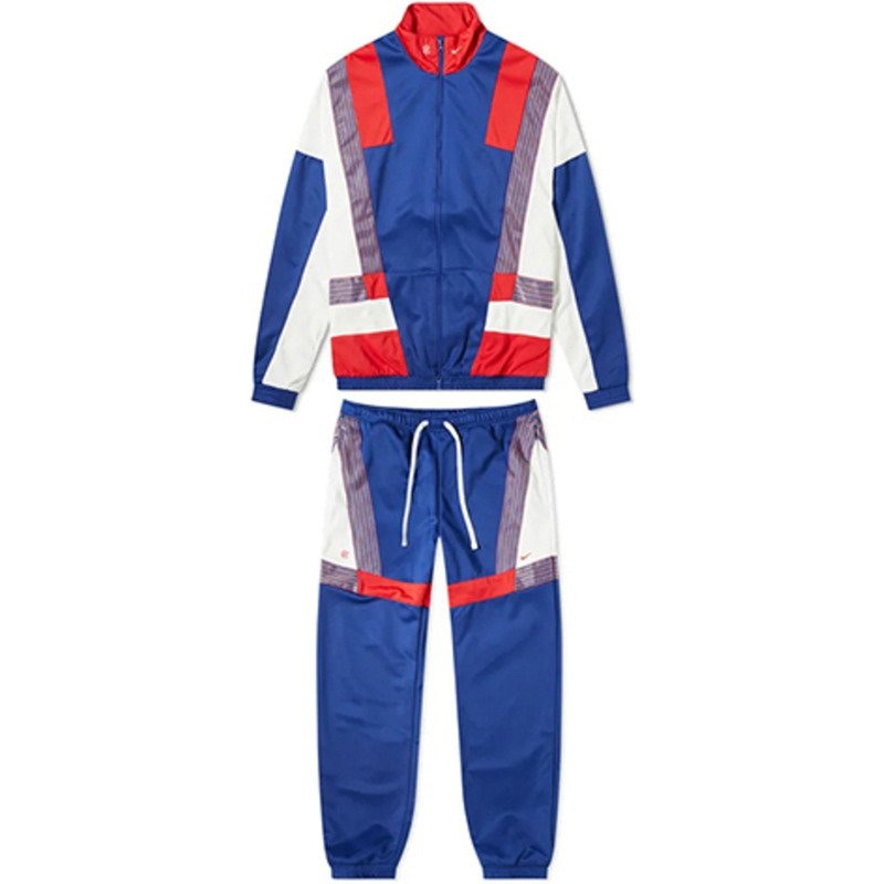 Nike CLOT Woven Track Suit Deep Royal/Red/White