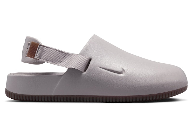 Nike Calm Mule College Grey Gum Medium Brown