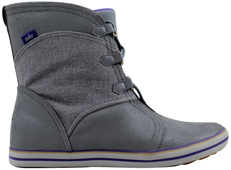 Nike Carico Mid Leather Cool Grey/Court Purple-Anthracite-Wolf Grey (Women's)