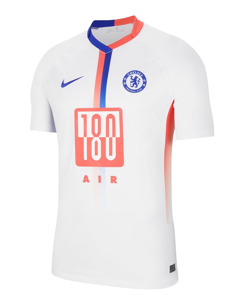 Nike Chelsea F.C. Stadium Air Max Men's Football Shirt White/Concord