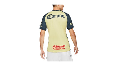 Nike Club America 2021/22 Home Breathe Stadium Replica Jersey Yellow