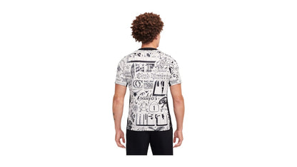 Nike Club America 2024/25 CA Academy Pro Pre-Match Performance Top Cream