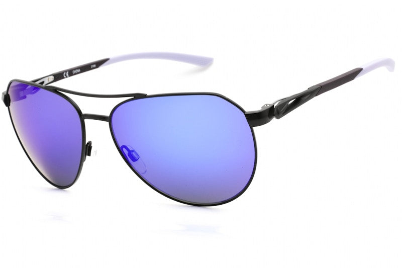 Nike Club Nine Sunglasses Satin Black/Grey Ultraviolet (DQ0799-012)