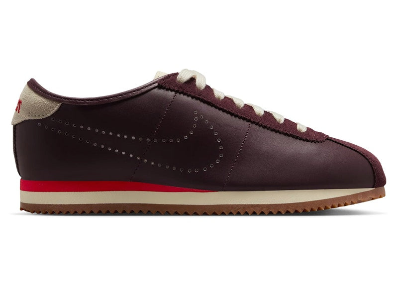 Nike Cortez Burgundy Crush Perforated Swoosh (Women's)