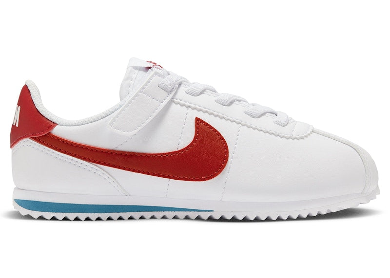 Nike Cortez EasyOn White Varsity Blue Varsity Red (PS)