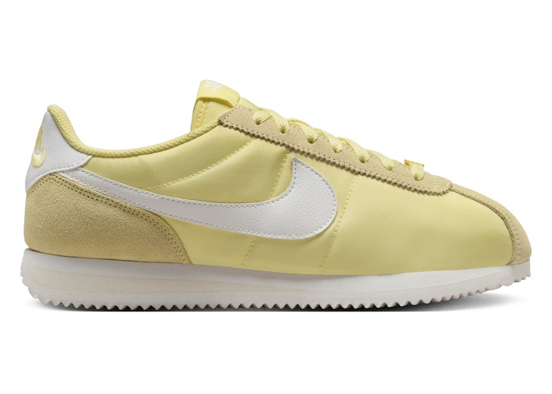 Nike Cortez TXT Soft Yellow Coconut Milk Sail (Women's)