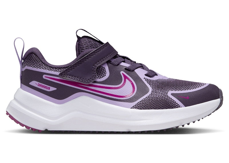 Nike Cosmic Runner Dark Raisin Hydrangeas White Hot Fuchsia (PS)