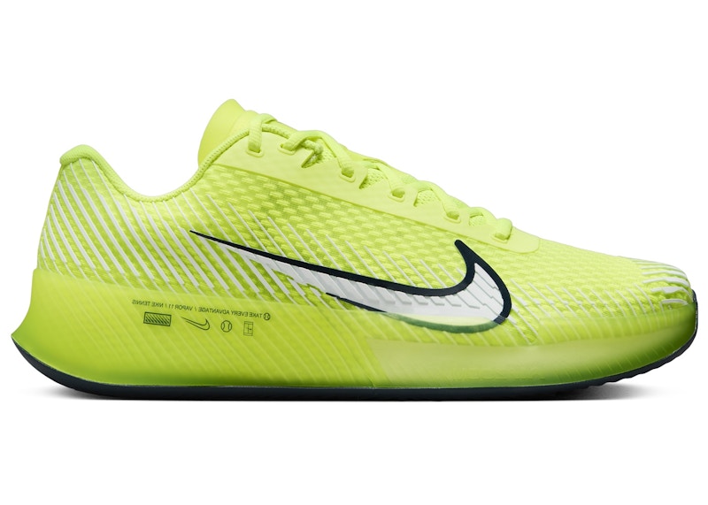 Nike Court Air Zoom Vapor 11 Clay Volt Armory Navy White