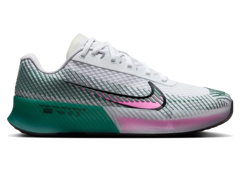 Nike Court Air Zoom Vapor 11 HC White Bicoastal Playful Pink (Women's)