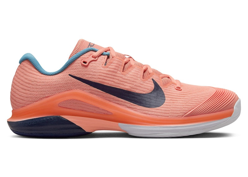 Nike Court Air Zoom Vapor 12 HC Apricot Agate White Denim Turquoise Obsidian