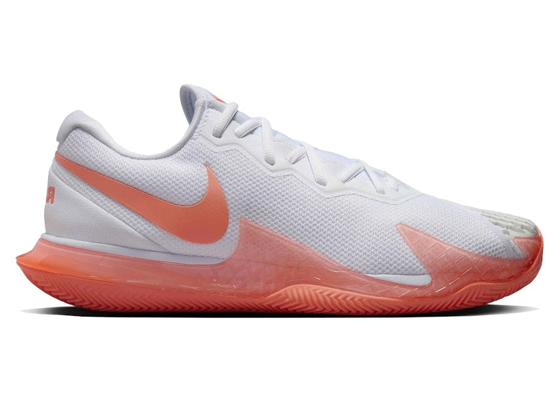Nike Court Air Zoom Vapor Cage 4 Rafa Clay White Bright Mango