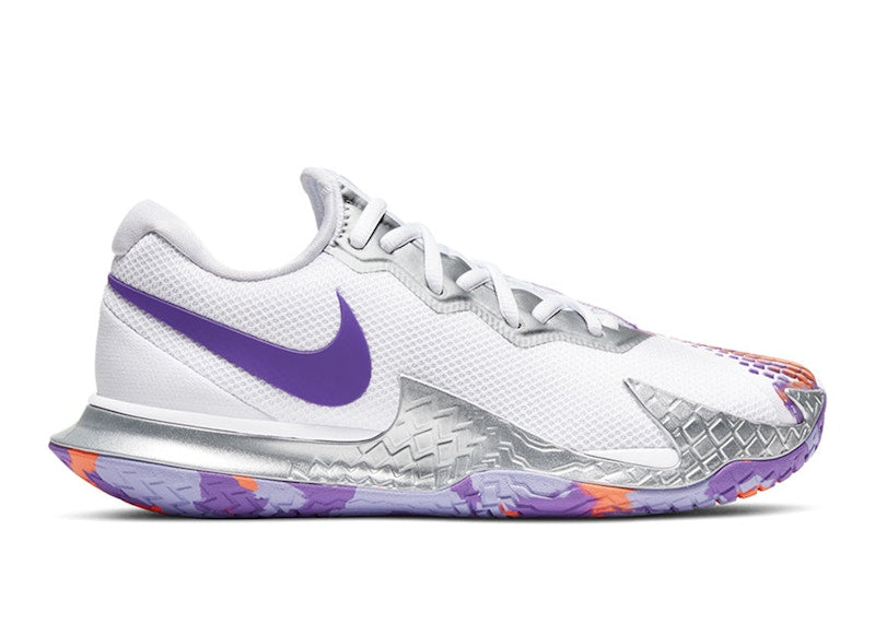 Nike Court Air Zoom Vapor Cage 4 White Purple Pulse (Women's)