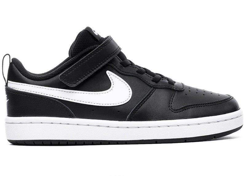 Nike Court Borough Low 2 Black White (PS)