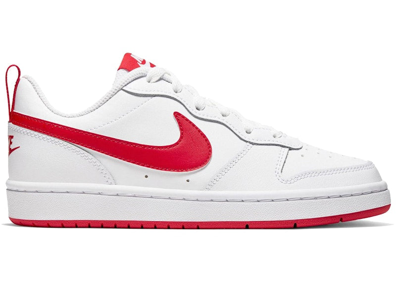Nike Court Borough Low 2 White Red (GS)