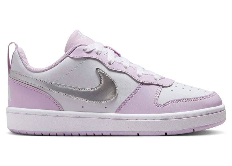 Nike Court Borough Low Recraft SE Doll White Metallic Silver (GS)