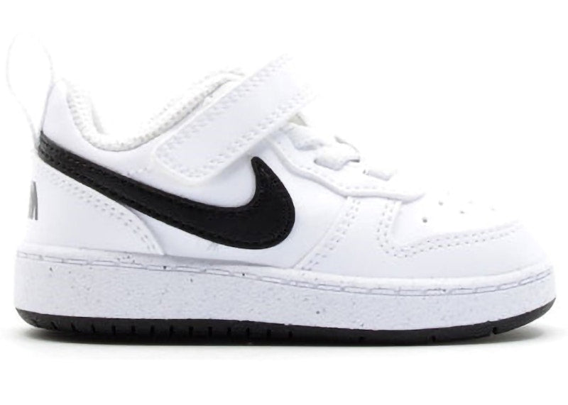 Nike Court Borough Low Recraft White Black Swoosh (TD)
