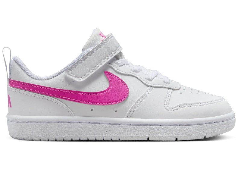 Nike Court Borough Low Recraft White Laser Fuchsia (PS)