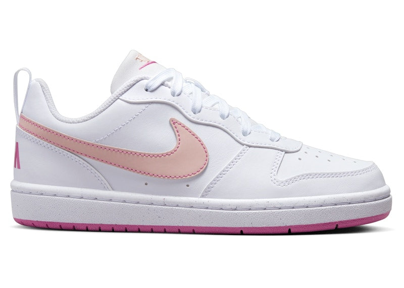 Nike Court Borough Low Recraft White Pinksicle Arctic Orange (GS)