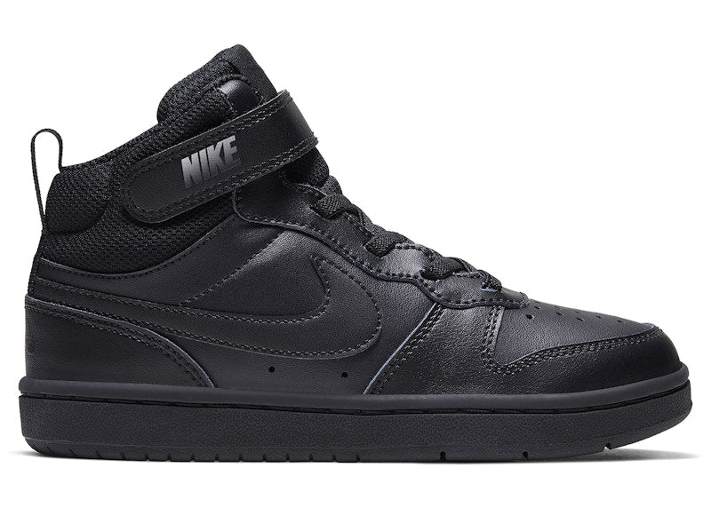 Nike Court Borough Mid 2 Black (PS)