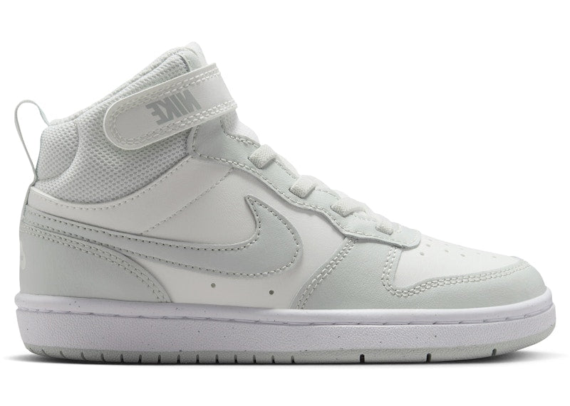 Nike Court Borough Mid 2 Sail White Light Silver (PS)