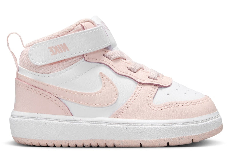 Nike Court Borough Mid 2 White Echo Pink (TD)