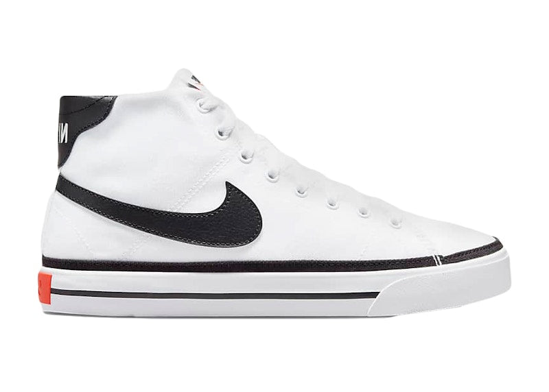 Nike Court Legacy Canvas Mid White